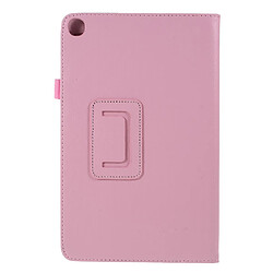 Etui en PU rose avec support pour Samsung Galaxy Tab A 10.1 (2019) SM-T510/SM-T515