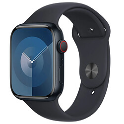 Sport Band pour Apple Watch Series 1 á 10 / SE / Ultra (2) (44/45/46/49 mm) - Taille XL - Midnight