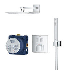 GROHE - Set mitigeur de douche à encastrer Grohtherm Cube Rainshower Allure 230