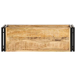 Avis Maison Chic Meuble TV scandinave - Banc TV pour salon 90 x 30 x 40 cm Bois de manguier massif -MN32368