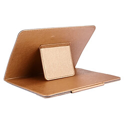 Wewoo Housse Étui or pour tablette PC 10 pouces en cuir flip horizontal universel avec support pas cher