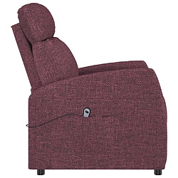 Acheter vidaXL Fauteuil Violet Tissu