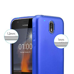 Cadorabo Coque Nokia 1 2018 Etui en Bleu pas cher