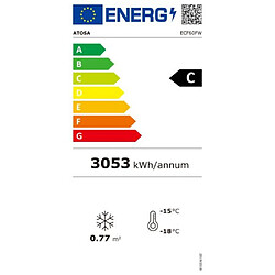 Acheter Armoire Réfrigérée Négative Vitrée 600 L - Couleur Blanche - Atosa