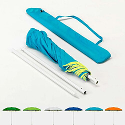 Beachline Parasol de plage Pocket - 180 cm - Turquoise