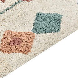 Avis Beliani Tapis en coton multicolore 80 x 150 cm ESKISEHIR