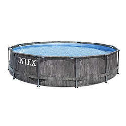 Intex Baltik - 3,66 m x 0,99 m - Effet bois