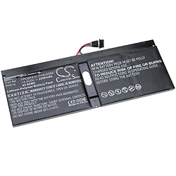 vhbw batterie compatible avec Fujitsu Lifebook U9040MXPB1DE, U9040MXPC1DE, U9040MXPR1DE laptop (3050mAh, 14,4V, Li-Polymère)