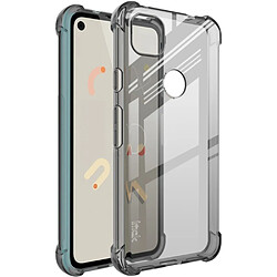 Coque en TPU anti-goutte soyeux gris pour votre Google Pixel 4a