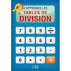 J'apprends les tables de division