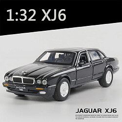 Universal 1: 32 Jaguar XJ6 Modèle de voiture en alliage Modèle de voiture Jouet de coulée Modèle de voiture Son et lumière lumière Jouet d'enfant Collection Livraison gratuite | Voiture de jouet de coulée sous pression (noir)