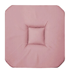 Paris Prix Galette de Chaise Panama 36x36cm Rose Dragée