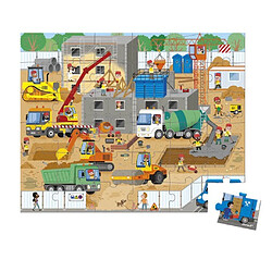 Juratoys-Janod puzzle les chantiers 36 pieces