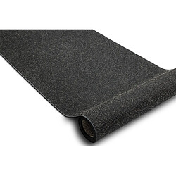 RUGSX TAPIS DE COULOIR SIZAL FLOORLUX modèle 20433 noir LISSE 70 cm 70x200 cm