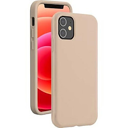 Coque iPhone 12 mini Silicone SoftTouch Blanche Bigben