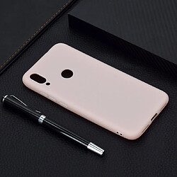 Wewoo Coque Souple Pour Xiaomi Redmi Note 7 en TPU Couleur Candy Rose