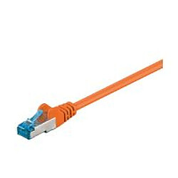 Disney Microconnect SFTP6A005O 0.5m Cat6a Orange câble de réseau - câbles de réseau (0,5 m, Cat6a, RJ-45, RJ-45, Orange)