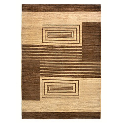 Vidal Tapis de laine 249x171 brun Juma