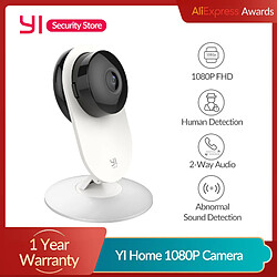 Universal Easy Home 1080P IP AI Surveillance Cam WiFi Détection humaine 2 voies Audio Vision nocturne Alarme active Cloud/SD Storage | Caméra de surveillance (114 * 80 * 32mm)