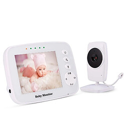 3.2 Pouces Moniteur Pour Bébé Surveillance De La Température Ambiante Moniteur Pour Bébé Sans Fil Dialogue Bidirectionnel