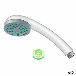 Berilo Pomme de douche Argenté Métal 6,7 x 18,5 x 6,7 cm (12 Unités)