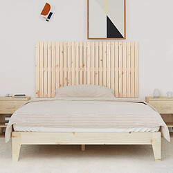 Avis Maison Chic Tête de lit scandinave pour lit adulte,Meuble de chambre murale 166x3x90 cm Bois massif de pin -MN47895