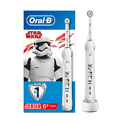 Oral-B Pro2 Junior Starwars Enfant Brosse à dents rotative oscillante Blanc