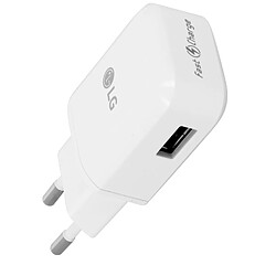 Chargeur Secteur USB 1.8A Fast Charge Original LG - MCS-H05ED - Blanc