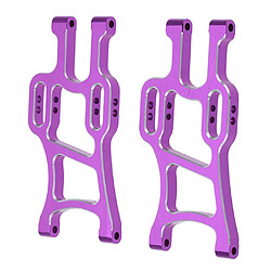 1 Paire 1/10 En Alliage D'aluminium Avant Bras De Suspension Inférieurs Pour Voiture RC HSP Violet