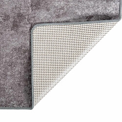 vidaXL Tapis lavable antidérapant 160x230 cm gris