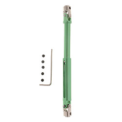 Arbre de transmission de 100-150mm en métal pour chenilles rc scx-10 d90 hsp 94180 vert pas cher