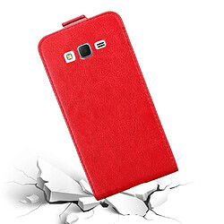 Cadorabo Coque Samsung Galaxy GRAND PRIME Etui en Rouge pas cher