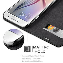 Avis Cadorabo Coque Samsung Galaxy S6 Etui en Noir