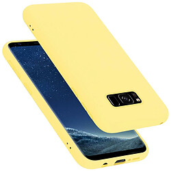 Cadorabo Coque Samsung Galaxy S8 Etui en Jaune