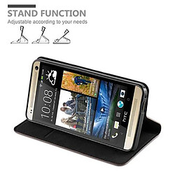 Acheter Cadorabo Coque HTC ONE M7 Etui en Brun