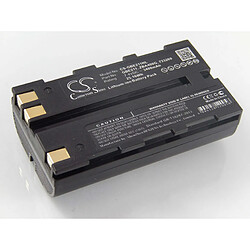 vhbw Batterie compatible avec Leica ATX1200, ATX1230, ATX900 dispositif de mesure laser, outil de mesure (3400mAh, 7,4V, Li-ion)