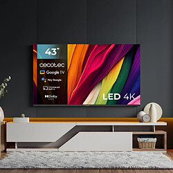 Acheter TV intelligente Cecotec 4K Ultra HD 43" LED HDR HDR10