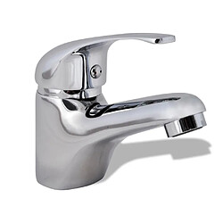 vidaXL Robinet de lavabo Chrome