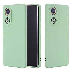 Coque en silicone anti-rayures, avec sangle vert pour votre Huawei nova 9