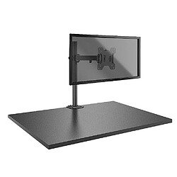 Lindy 40657 support d'écran plat pour bureau 71,1 cm (28") Pince Noir