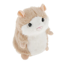 Acheter Universal 12cm hamster interactif électronique répète vous dites intelligent robot animal animal de compagnie enfant cadeau d'anniversaire | animaux en peluche