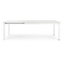 Acheter Bizzotto Table extérieure Konnor 160/240 x 100 blanc