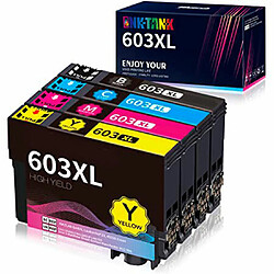 Multipack 4 cartouches d'encre compatibles Epson 603 Xl C13T03A64510