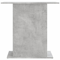 Avis vidaXL Support pour aquarium gris béton 75x36x72,5cm bois d'ingénierie