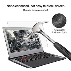 Avis Wewoo Protection écran Film de en verre trempé pour d'ordinateur portable ASUS ROG G752VS 17.3 pouces