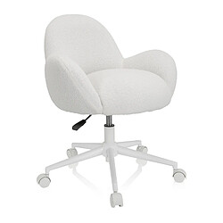 Chaises de bureau enfant / Chaise enfant KID TEDDY I blanc hjh OFFICE pas cher