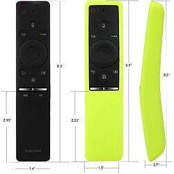 SANAG Housse etui De Protection Pour Samsung Smart Tv Telecommande De La Serie Bn59, Anti-Glisse Pour Enfants Anti-Derapant Anti-Perdue Avec Main Stra