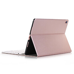 Wewoo A09 Bluetooth 3.0 Ultra-mince ABS détachable Clavier Étui en cuir pour iPad Air / Pro 10.5 pouces 2019avec support or rose pas cher