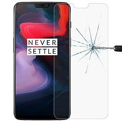 Wewoo Film en verre trempé de 0.26mm 9H 2.5D pour OnePlus 6