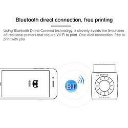 Acheter Wewoo Imprimante Bluetooth portable PAPERANG P2 pour imprimante thermique